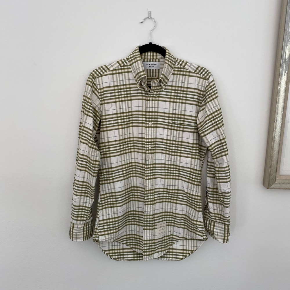 Thom Browne Cotton Oxford Button-Down Men’s Size 1